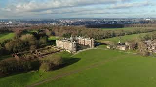 4K Drone footage - Temple Newsam Leeds - Cinematic Orchestra’s Arrival of Birds Soundtrack