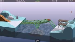 Poly Bridge Snow Drift 3-2 Triple Split