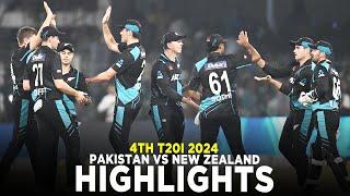 Highlights | Pakistan vs New Zealand | 4th T20I, 2024 | PCB | M2E1K | #PAKvNZ | #SportsCentral