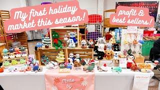 Come with me to my first holiday market this season!!! Profit, best sellers, & .. was I gaslit?!?