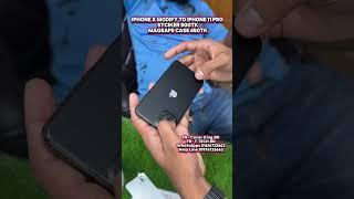 iPhone X Convert To iPhone 11 Pro #reels #coverkingbd ￼