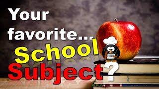  Which Is Your Favorite School Subject? - Personality Test