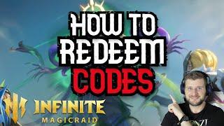 Game codes and how to redeem - Infinite Magicraid