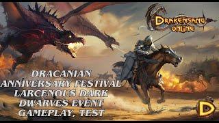 Drakensang Online | Dracanian Anniversary Festival - Larcenous Dark Dwarves Event, Drakensang, Dso