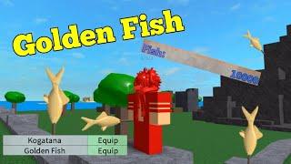 Finally got Golden Fish-One Piece Legendary-Roblox