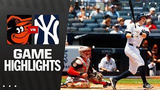 Orioles vs. Yankees Game Highlights (6/21/25) | MLB Highlights