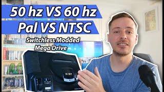 Retro Gaming problems. 50hz VS 60hz, Pal VS NTSC , Mega Drive Switchless Mod