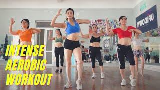 Intense Aerobic Workout Burn Lower Belly Fat | Zumba Class