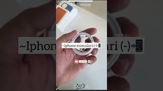 ~Iphone minuslari(-) part2 #shorts #subscribe #2023 #videobyme #iphone