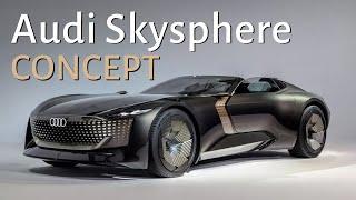 New AUDI Skysphere 2021 is a shape-shifter car!