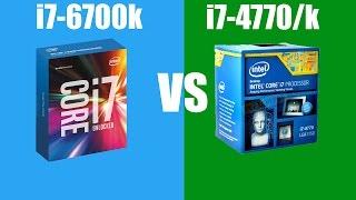 i7-6700K vs i7-4770/K - Comparison