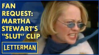 Fan Request: Martha Stewart's Dramatic Movie Clip | David Letterman