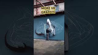  GRAFFITI ARTIST PAINTS IRL USING VR HACK  BondTL #vr #Graffiti #GmanGK #2025 #cyberpunk #art