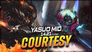 Courtesy - Yasuo vs Vex MID Patch 14.21 - Yasuo Gameplay