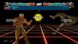 Tekken 7 Bryan Fury Move List(Season 4)