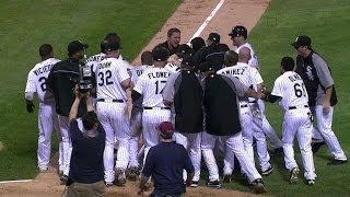 LAA@CWS: Rios cranks a walk-off homer in the 10th