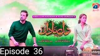 Dil e nadan episode 36 describes in just 2 minutes - Review with Usman drama Dil-e-nadan epi 36