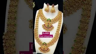  Order to WhatsApp 7200811156|#jewellery #jewellerycollection #templejewellery #trendyjewelery