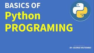 Basics of python programing python || python 3.10.0 || python programing in 2022