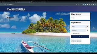 Joomla 5 change the background for your template