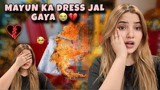 Reveal everyone's dresses? 🫣 | Rabeeca's Mayu dress got burnt | Vlog By Rabeeca Khan |