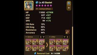 How To Build Series Ep 4 | How To Build Bastet , The Water Desert Queen | Summoners War