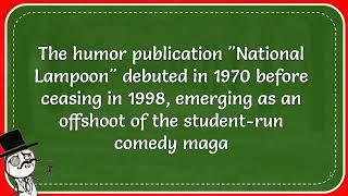 Which Magazine Was A Spin-off Of A Student Publication At Harvard?