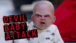 Дьявол в детской коляске. Жестокий розыгрыш | Devil Baby Attack Prank