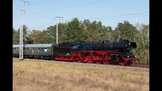 03 2155 mit dem Sonderzug zum 19. Berliner Eisenbahnfest