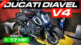 The Brand New Ducati Diavel V4 is a BEAST! | BHP UK Custom ECU Remapping Episode 1