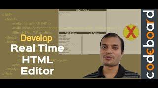 Javascript Project Idea For Beginners: Develop codepen.io like  HTML, CSS, Javascript editor