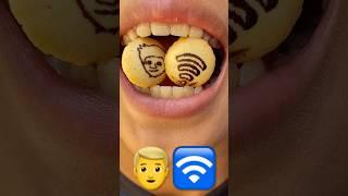 ASMR Yummy Emoji Food‍️Eating Sounds(sped up) #asmr #shorts