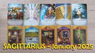 SAGITTARIUS January 2025 Tarot Readings🪄🪐#archangelmichael #sagittarius