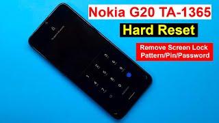 How to Hard Reset Nokia G20 (TA-1365) Unlock Screen Lock Pattern/Pin/Password Without Box 2022