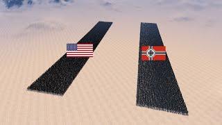 U.S Soldiers vs German | Ultimate Epic Battle Simulator