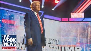 President-elect Donald Trump speaks at Turning Point's AmericaFest 2024