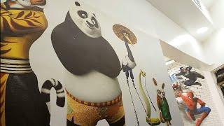 producing and installing 3d wall mural wallpaper in a toy store in Spar Lekki lagos