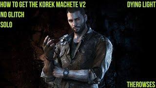 How to get the Korek V2 Blueprint in Dying Light