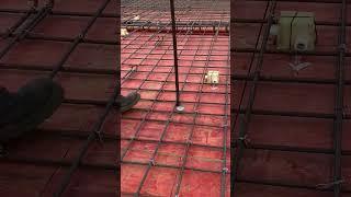 Reinforced concrete pad making process