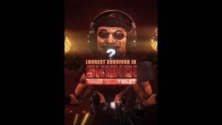 Longest survivor in Skibidi toilet | SKIBIDI TOILET | #shorts #skibiditoilet #edit