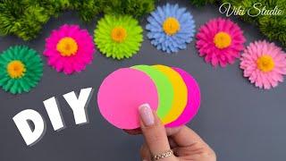 Easy Paper Flowers DIY Paper Craft Ideas Tutorial