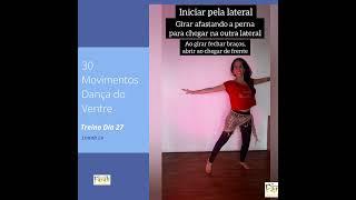 Movimentos Essenciais da Dança do Vente por 30 Dias com Lunah Lu (Dia 27) #shorts