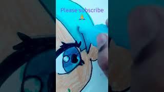 Drawing # SHORTS# Anime drawing #NIKKI ' S WORLD #