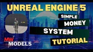  Unreal Engine 5  -  Simple Money System (1/2) (Tutorial) (2024) #tutorial #unrealengine #tech