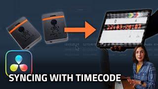 How To Sync Audio and Video with LTC Timecode - Tentacle Sync, Deity TC-1, Davinci Resolve TUTORIAL