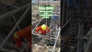 How to Insert Anilyo in Tie-beam Fabrication #construction #rebar #steelman