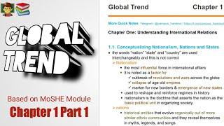 Global Trend Chapter 1 | Part 1