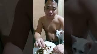 20240219 Daddy Nanat with Kitty White