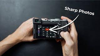 How To Setup Your New Camera For Sharp Photos