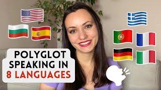 POLYGLOT SPEAKING IN 8 LANGUAGES: Language journey + tips